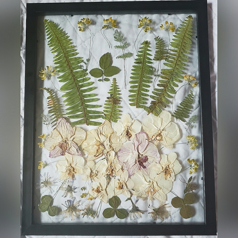 Handmade Dried Plants / Flowers Hanging Wall Decor / Art Piece